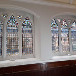 Victoria Methodist church Bristol.
Windows repaired and restored Glass Restoration