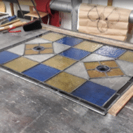 stained glass window repair