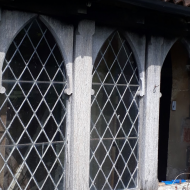 glass patterned window