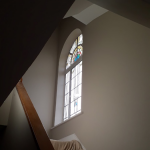 stained glass window